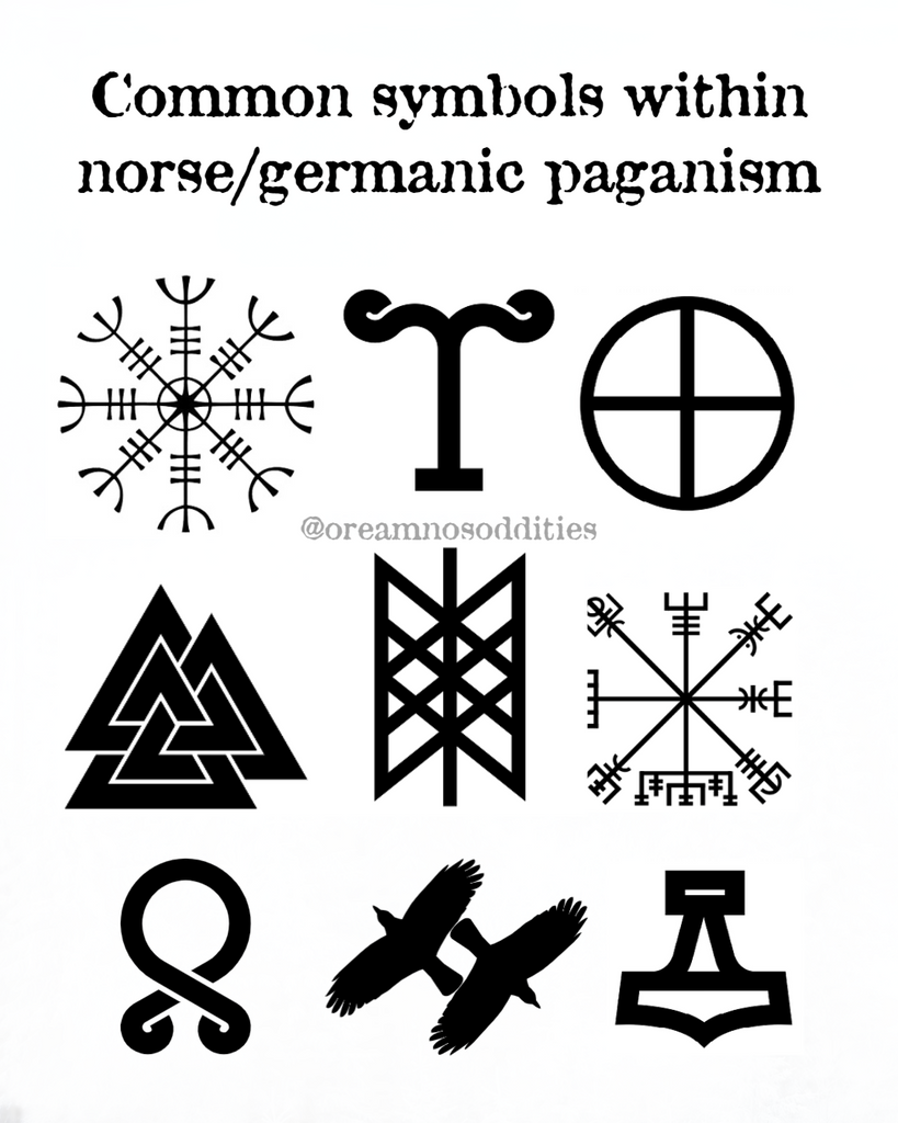 Common symbols within Norse/Germanic Paganism
