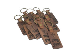 stay feral keychain