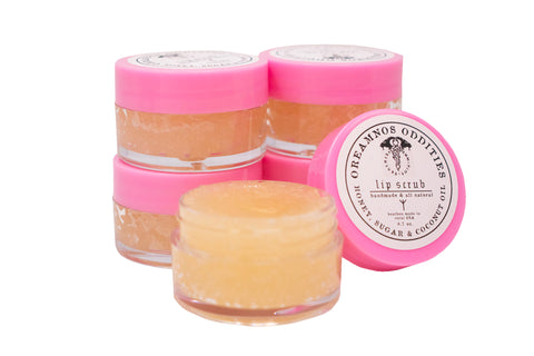 Image of 0.7 oz. all natural lip scrub