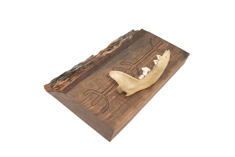 Image of protection sigil jawbone hanger