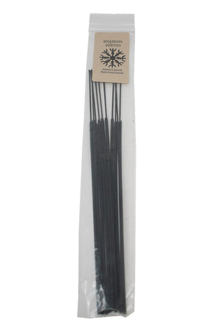 Image of Black ritual bindrune incense