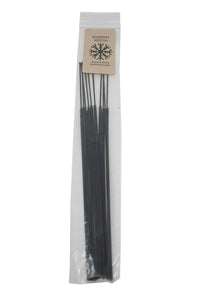 Black ritual bindrune incense