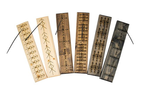 Image of Home protection bindrune incense dish