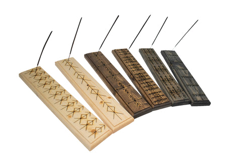 Image of Home protection bindrune incense dish