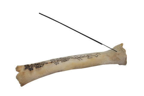 Image of elk & cow bone incense dishes - lot 1