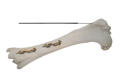 Image of elk & cow bone incense dishes - lot 1