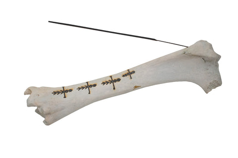 Image of elk & cow bone incense dishes - lot 1