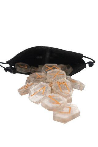 Image of wolf hair rune set