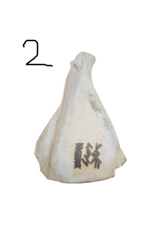 Image of elk scapula incense dishes