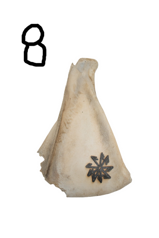 Image of elk scapula incense dishes