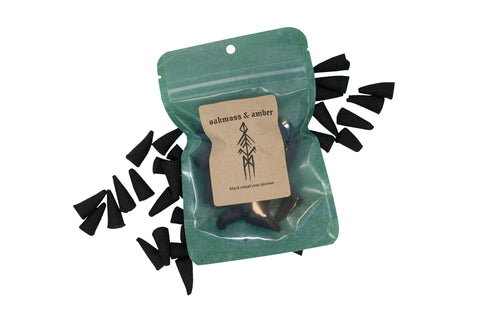 Image of Norse Pagan Cone Incense - 30 Pack Hand Dipped Ritual Offerings