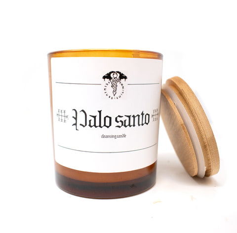 Image of Palo Santo cleansing candle