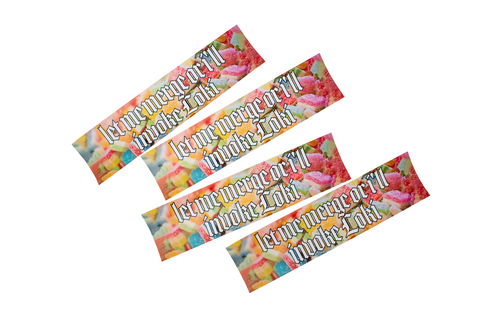 Image of Let me merge or i'll invoke Loki bumper sticker