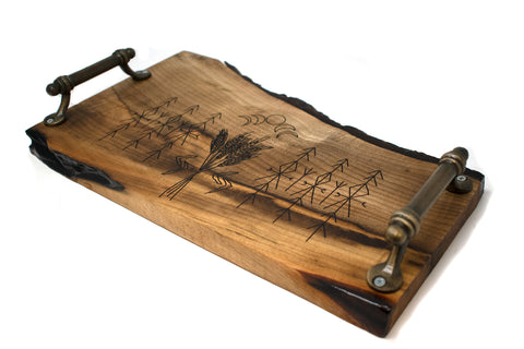 Image of good harvest & Jera rune offering tray