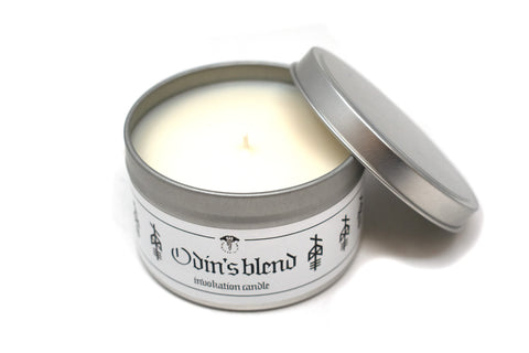 Image of 8 oz. norse pagan ritual candle