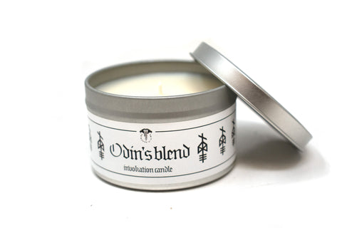 Image of 8 oz. norse pagan ritual candle