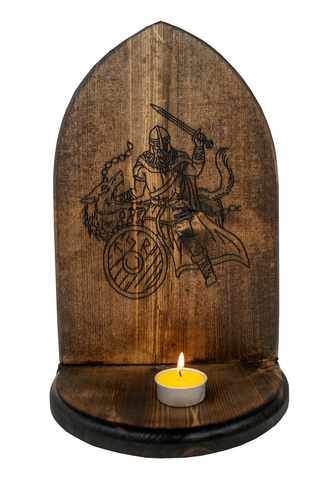 Image of Norse god Tyr altar