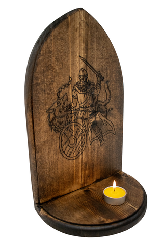 Image of Norse god Tyr altar