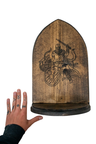 Image of Norse god Tyr altar