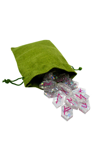 Image of unicorn sparkle slay elder futhark rune set