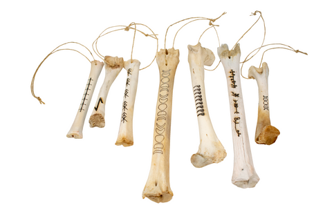 Image of deer leg talismans