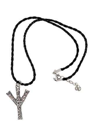Image of Algiz Rune Pendant Necklace