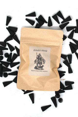 Image of Norse God Ritual Cone Incense – 30 Handmade Cones