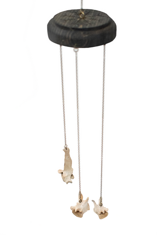 Image of Helm of Awe Coyote Bone Wind Chime