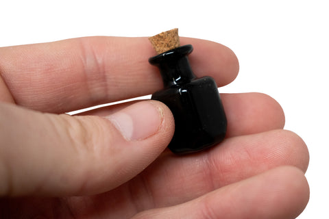 Image of Set Of 7 Mini Glass Spell Jars