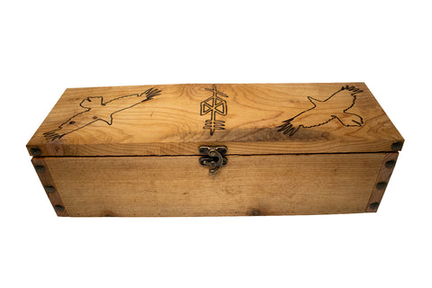 Image of Odin Bindrune Goat Hide Lined Box