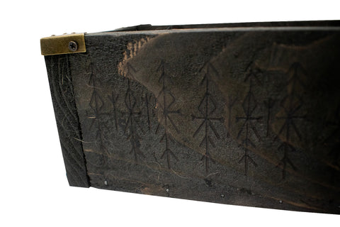 Image of Home Protection Bindrune Rabbit Hide Lined Box