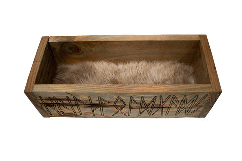Image of Hail The Old Gods Rabbit Hide Lined Box