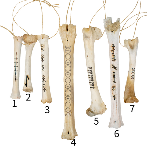 Image of deer leg talismans