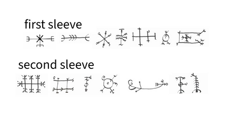 Image of Icelandic magical staves hoodie