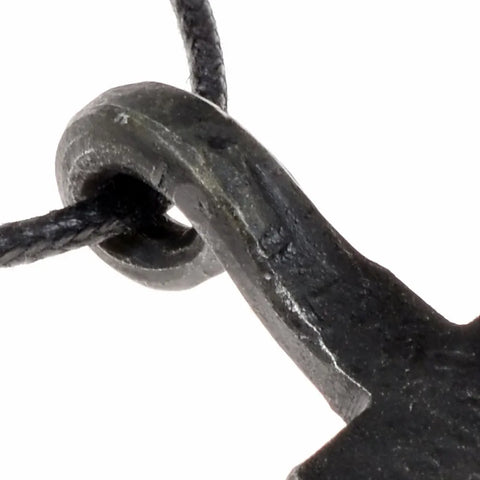 Image of hand forged Mjolnir from Björkö necklace