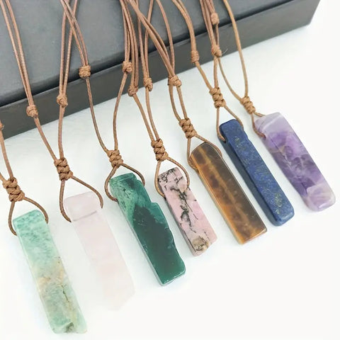 Image of Intuitively Selected Crystal Pendant Necklace