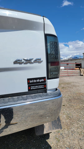 Image of hail the old gods sticker