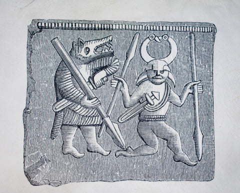 Image of Berserker rabbit hide altar cloth