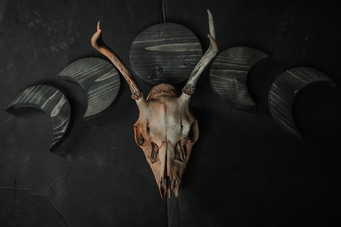 Image of pagan decor, heathen decor, viking decor, norse decor, nordic decor, witchy decor, witch decor, pagan home, viking home, heathen home, witch home, pagan wall hanger, heathen wall hanger, viking wall hanger, witch wall hanger, bindrune wall hanger