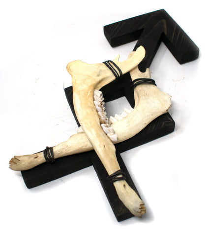 Image of pagan decor, heathen decor, viking decor, norse decor, nordic decor, witchy decor, witch decor, pagan home, viking home, heathen home, witch home, pagan wall hanger, heathen wall hanger, viking wall hanger, witch wall hanger, bindrune wall hanger