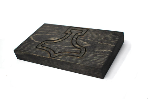 Image of Mjolnir Thor's hammer wall hanger