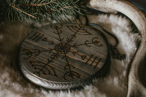 Image of pagan decor, heathen decor, viking decor, norse decor, nordic decor, witchy decor, witch decor, pagan home, viking home, heathen home, witch home