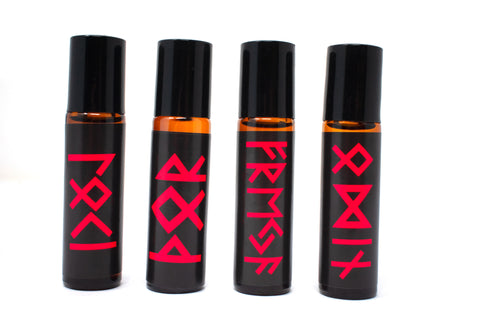 Image of pagan anointing oil, pagan oil, norse oil, nordic oil, heathen oil