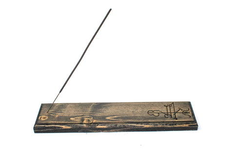 Image of Lukkustafir (good luck) incense dish