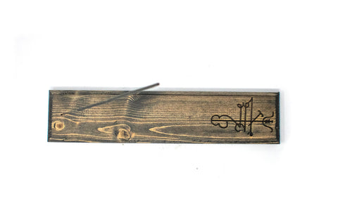 Image of Lukkustafir (good luck) incense dish
