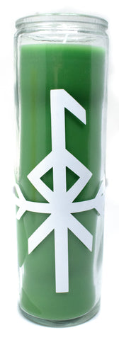 Image of mystery norse god prayer candle - find your chosen deity