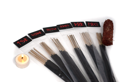 Image of Norse God Ritual Incense – 10 Hand-Dipped Sticks