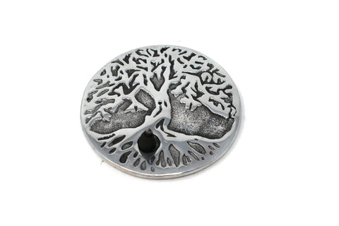 Image of yggdrasil metal cone incense dish