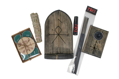 Image of Loki Altar Kit – Norse Pagan Altar Set