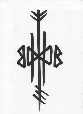 Image of Custom bindrune, bindrune, norse bindrune, nordic bindrune, pagan bindrune, heathen bindrune, get your own bindrune